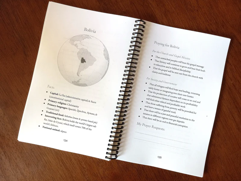 Praying Through the World: The Americas & the Caribbean (Interior)