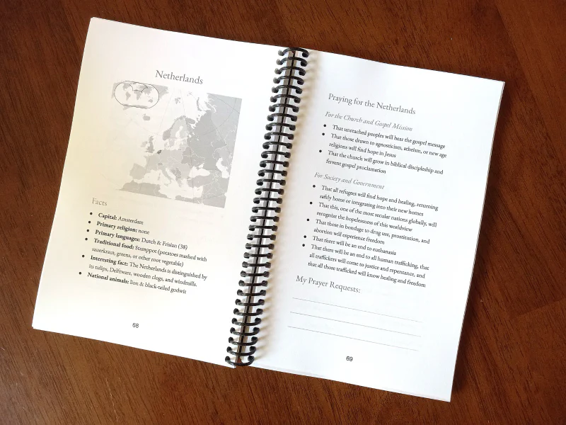 Praying Through the World: Europe (Interior)
